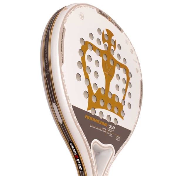Black Crown Hurricane 3.0 Padelketcher Gylden