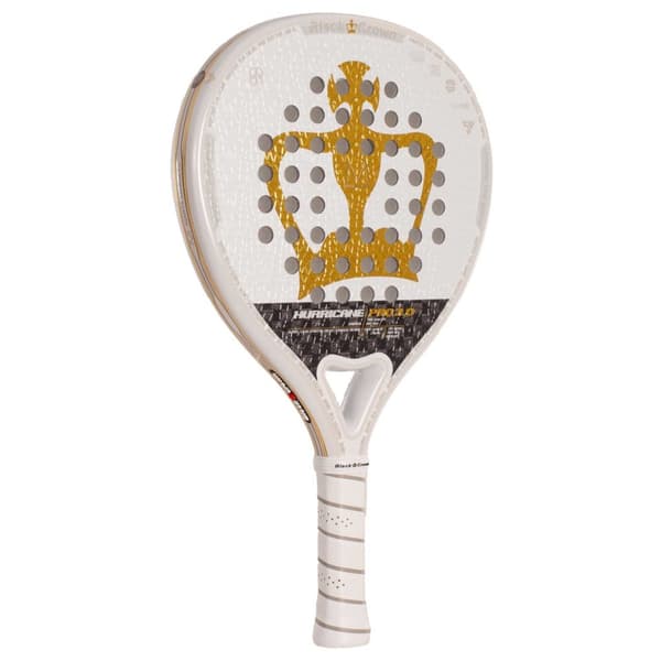 Black Crown Hurricane Pro 3.0 Padelketcher Gylden