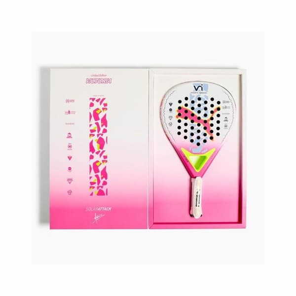Padelracket Puma Solarattack Victoria Navy-Ul Vit