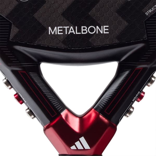 Adidas Padel Metalbone 3.3 Padelmaila Hopeinen