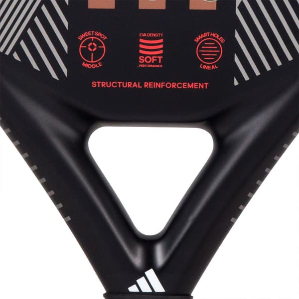 Adidas Padel Match 3.3 Padelmaila Hopeinen
