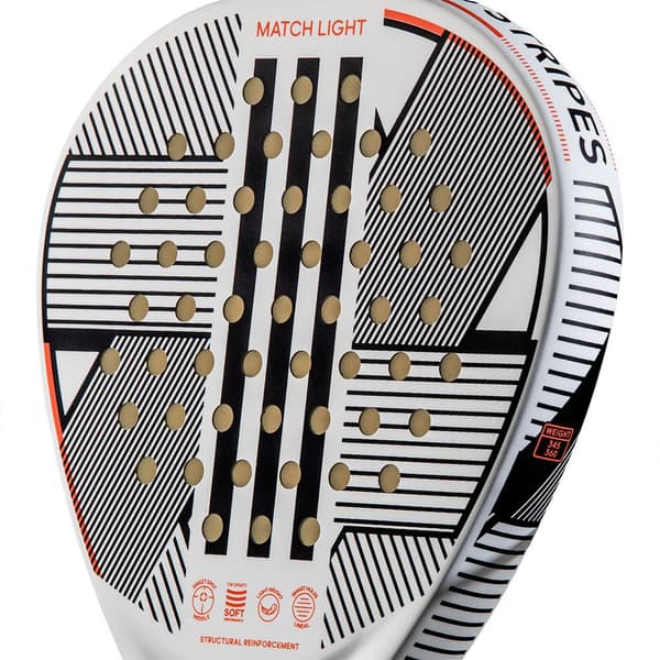 Adidas Padel Match Light 3.3 Padelmaila Hopeinen