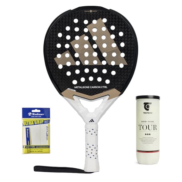 Adidas Metalbone Carbon CTRL 3.4 2025 + Toalson 3-pack + Serie+ Tour