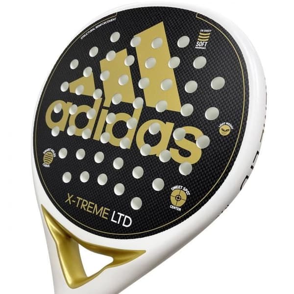 Padelracket - Adidas - X-Treme - LTD Vit, Guld