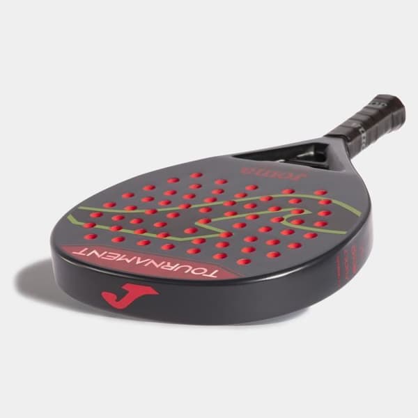 Joma Tournament padelracket - negro/rojo - TU