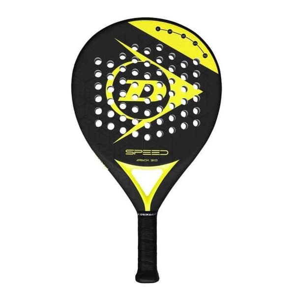 Dunlop Speed Attack 2.0 padelracket - svart/gul - TU