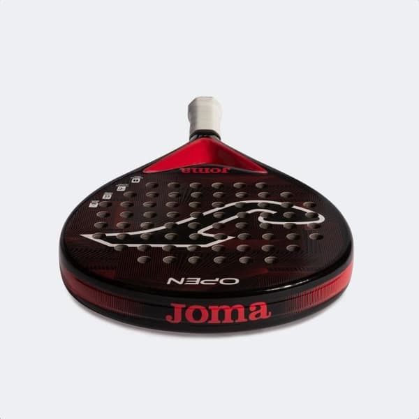 Joma Ooen padelracket - negro/rojo - TU