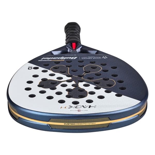 Bullpadel Hack 04 Tour Final 2024 padelracket - Diamantform, 365-375 g, TriCarbon 18K