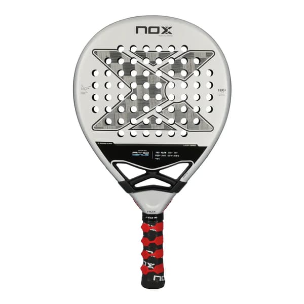 Nox AT10 Genius 18K Agustín Tapia 2024 padelmaila - Drop-muotoinen, 360-375 g, 18K hiilikuitua