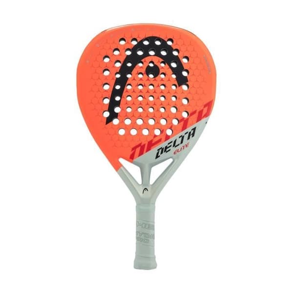 Padelracket - HEAD - DELTA ELITE - Orange / Grå - 360 g - Auxetic konstruktion