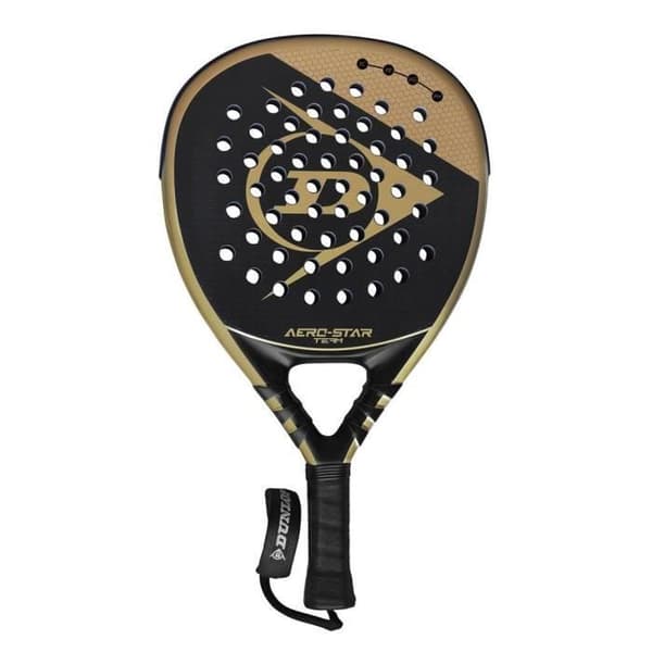 Dunlop 23 Aerostar Team padelracket - svart/brun - TU