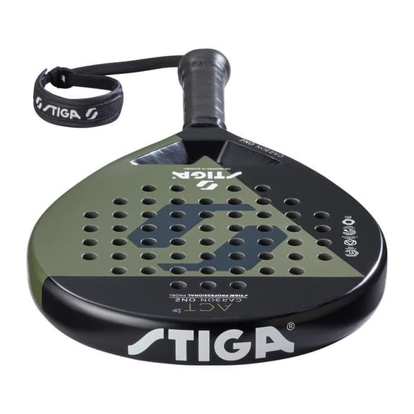 Padelracket STIGA ACT Svart/Grön Oliven