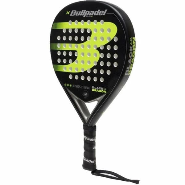 Padel bat Bullpadel Black Dragon 4.0 Sort