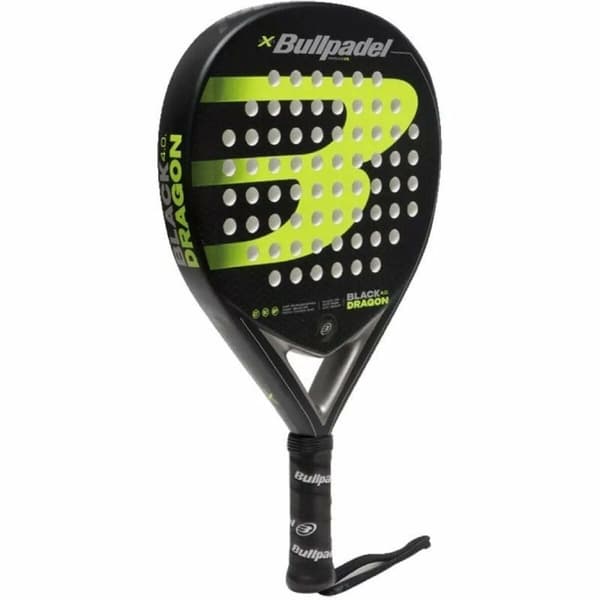 Padel bat Bullpadel Black Dragon 4.0 Sort