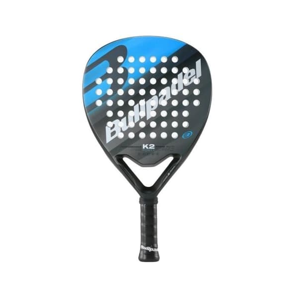 Padelracket - Bullpadel - K2 Power - Svart/Blå - Diamant - Medel/Avancerat