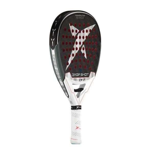 Padel bat Drop Shot Explore Conqueror Attack Nic Hvid Sort