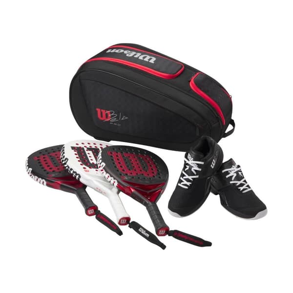 Wilson Bela V3 Padel Racket Bag Black/Red 2025