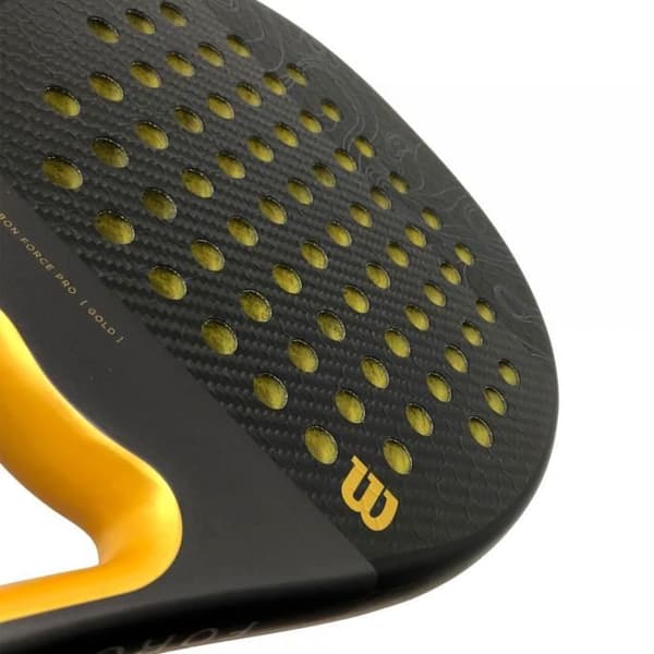 Padelracket - Wilson - Carbon Force Pro Gold LTD