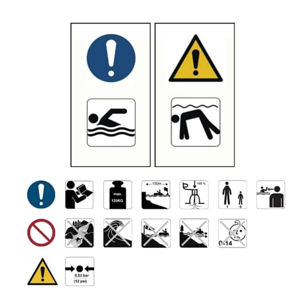 vidaXL SUP surfingbräda uppblåsbar röd och vit