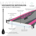 Pikkukuva 5 / 8: Puhallettava Stand Up Paddle Board Maona Pink Complete Set 308x76x10cm