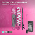 Pikkukuva 6 / 8: Puhallettava Stand Up Paddle Board Maona Pink Complete Set 308x76x10cm
