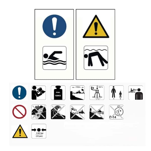 vidaXL SUP surfingbräda uppblåsbar röd och vit