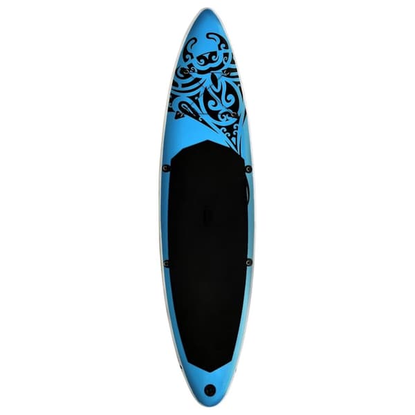 vidaXL SUP-bräda uppblåsbar 366x76x15 cm blå
