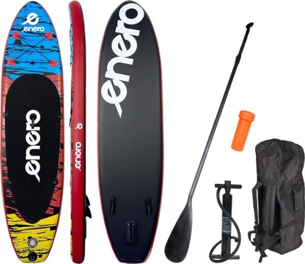 Enero oppblåsbart bord Sup 300 cm svart (1030760)