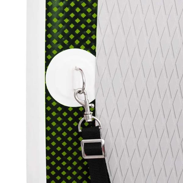 vidaXL Upplåsbar SUP-bräda set grön 330x76x10 cm