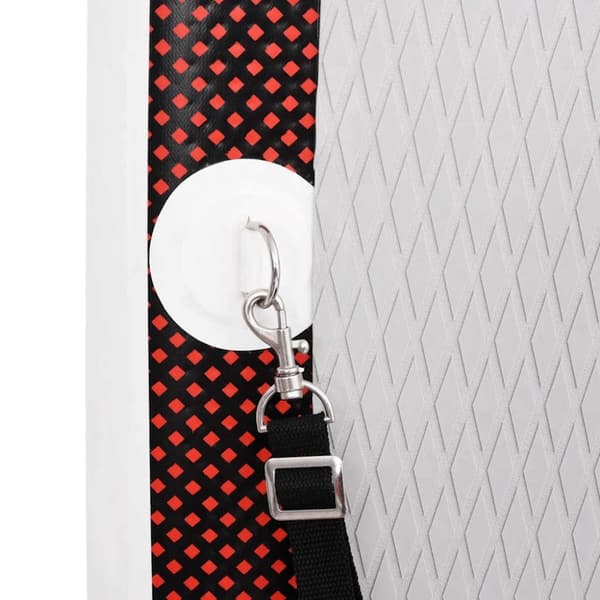 vidaXL Upplåsbar SUP-bräda set röd 360x81x10 cm