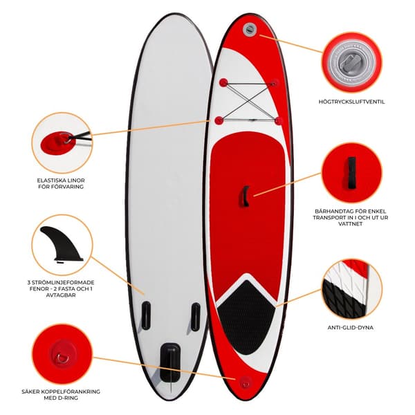 10ft Inflatable Paddle Board | MonsterShop