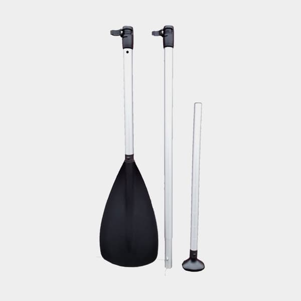 Uppblåsbar SUP BASE ISUP 10'5, 320 cm x 80 cm x 15 cm + paddel + handpump + transportryggsäck + reparationssats