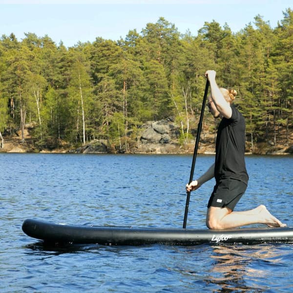 SUP-bräda 3m | Uppblåsbar paddle board | 15psi | Lyfco | Svart