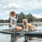 SUP-bräda 3m | Uppblåsbar paddle board | 15psi | Lyfco | Svart