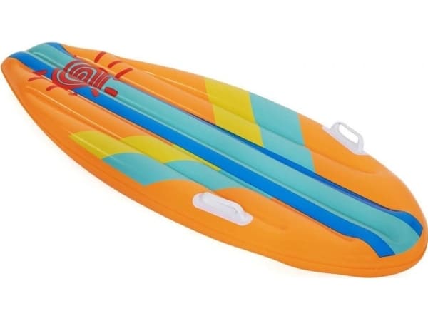 Bestway Oppblåsbart flytebrett 114 x 46 cm Bestway 42046 oransje