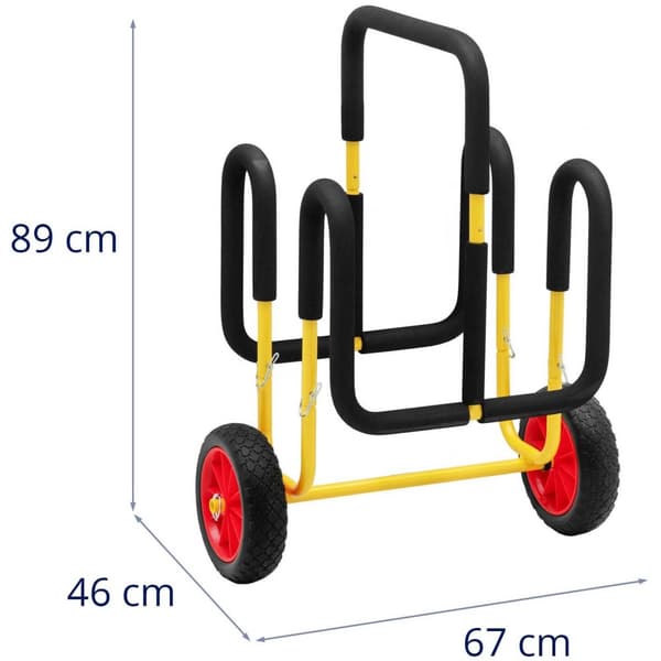 MSW SUP-vagn - För 2 brädor - 75 kg