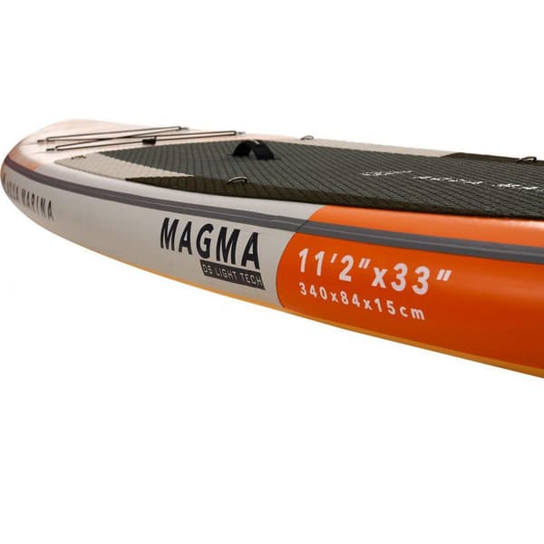Aqua Marina Oppusteligt Paddle Surf Sæt Magma 11´2´´ Gul 340.4 cm / 84 cm