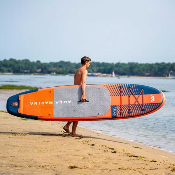 Aqua Marina Paddla Surf Set Atlas 12´0´´ Orange 366 cm / 86 cm