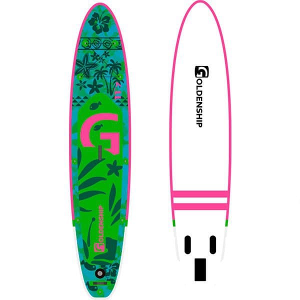 Goldenship Puhallettava Melasurffaussetti Gs Touring 9´0´´ Vihreä 274.3 cm / 79 cm