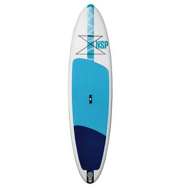 Nsp Uppblåsbar Paddelsurfbräda O2 Allrounder Lt 12´6´´ Blå 381 cm / 81 cm