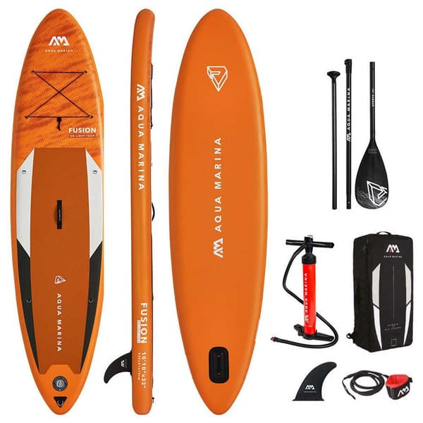 Aqua Marina Uppblåsbart Paddelsurfset Fusion 10´10´´ Orange 330.2 cm / 81 cm