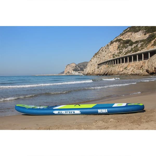 Numa Oppusteligt Paddle Surf Sæt All 11´0´´ Grøn,Blå 335.3 cm / 81 cm