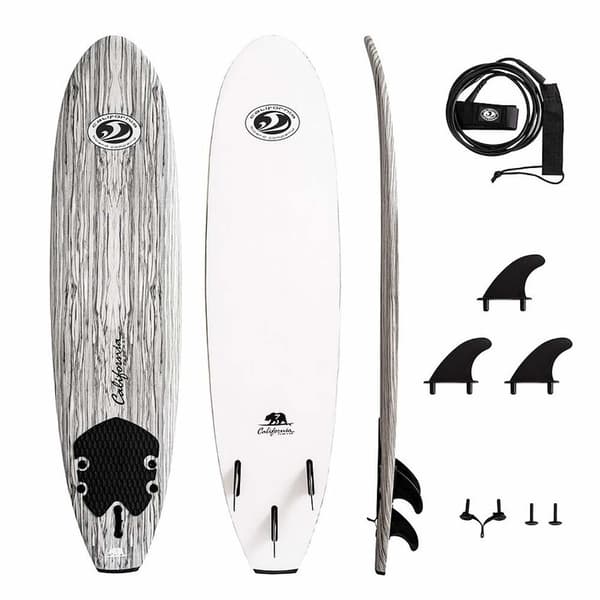 Cbc Surfbräda White Wood 7´0´´ Guld 213.4 cm