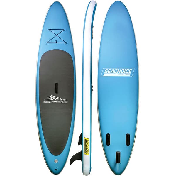 Seachoice Oppusteligt Paddle Surf Sæt Logo 10´6´´ Blå 320 cm