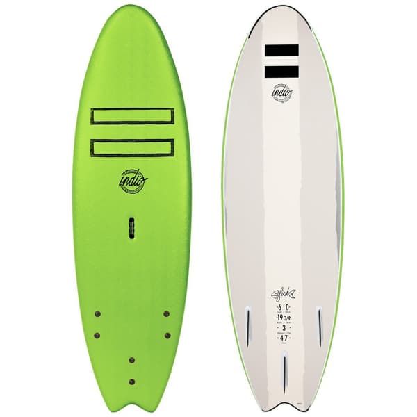 Indio Surfbräda Fish 6´0´´ Guld 182.9 cm