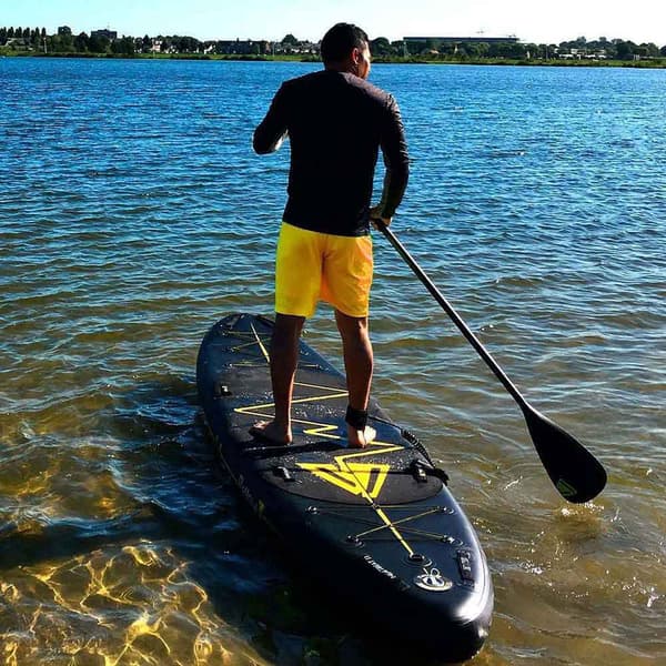 Yellowv Paddla Surf Set Heartbeat 11´0´´ Guld 335.3 cm / 80 cm