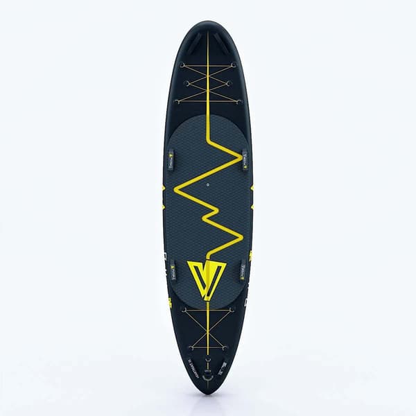 Yellowv Paddla Surf Set Heartbeat 11´0´´ Guld 335.3 cm / 80 cm