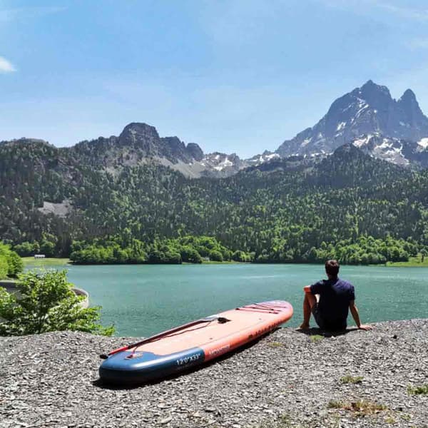Aqua Marina Paddle Surf Sæt Monster 12´10´´ Orange 366 cm / 84 cm