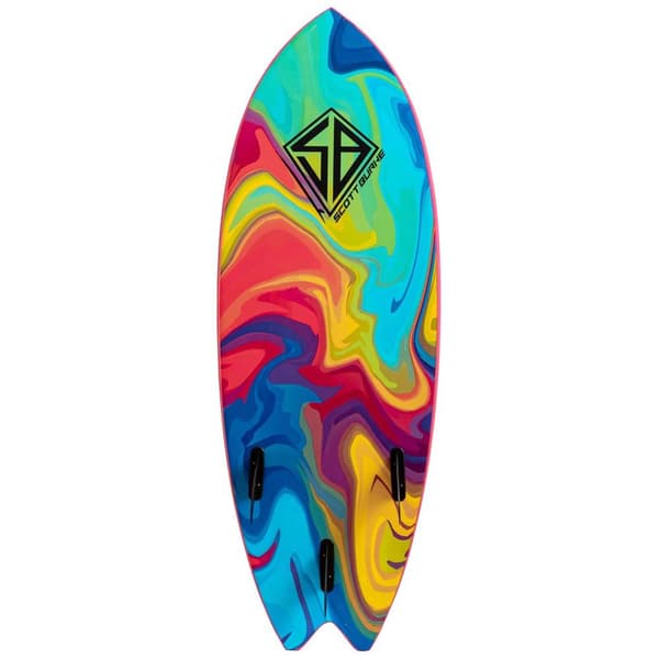 Cbc Surfbräda Scott Burke Fish 5´2´´ Flerfärgad 157.5 cm