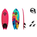 Miniatyrbild 1 av 3: Cbc Surfbräda Scott Burke Fish 5´2´´ Flerfärgad 157.5 cm